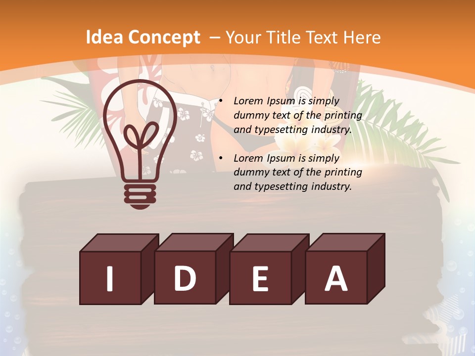 Freedom Retro Erotic PowerPoint Template