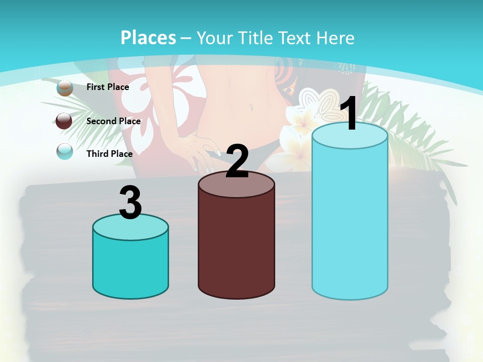 Tree Endless Water PowerPoint Template