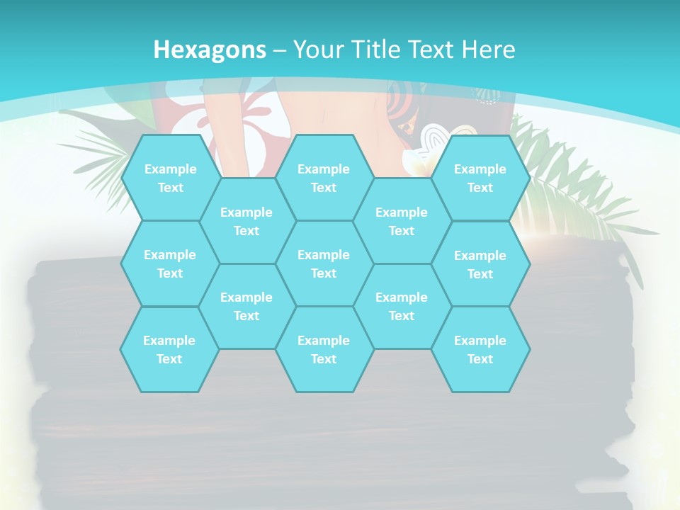 Tree Endless Water PowerPoint Template