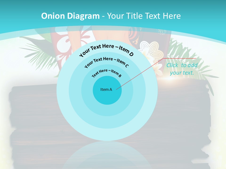Tree Endless Water PowerPoint Template