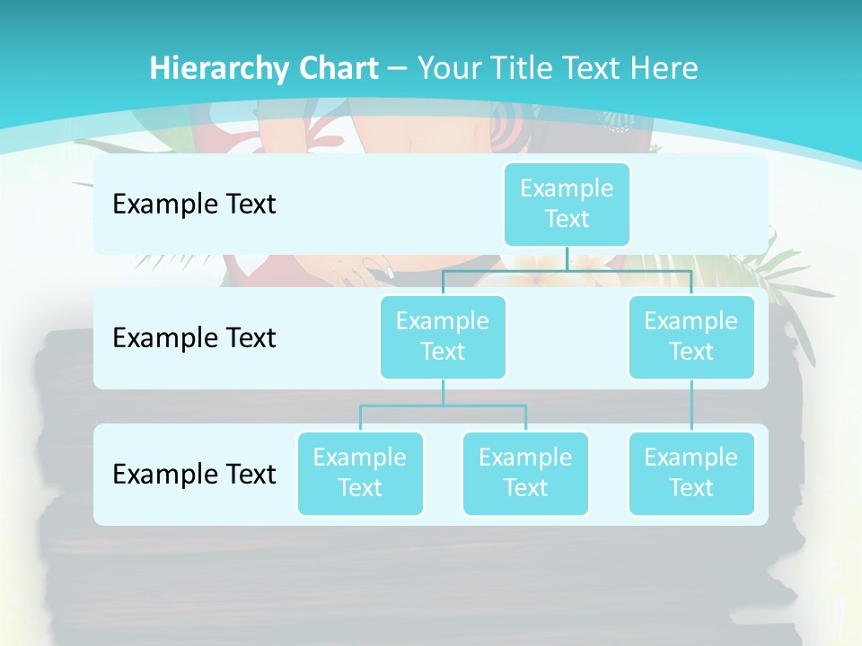 Tree Endless Water PowerPoint Template