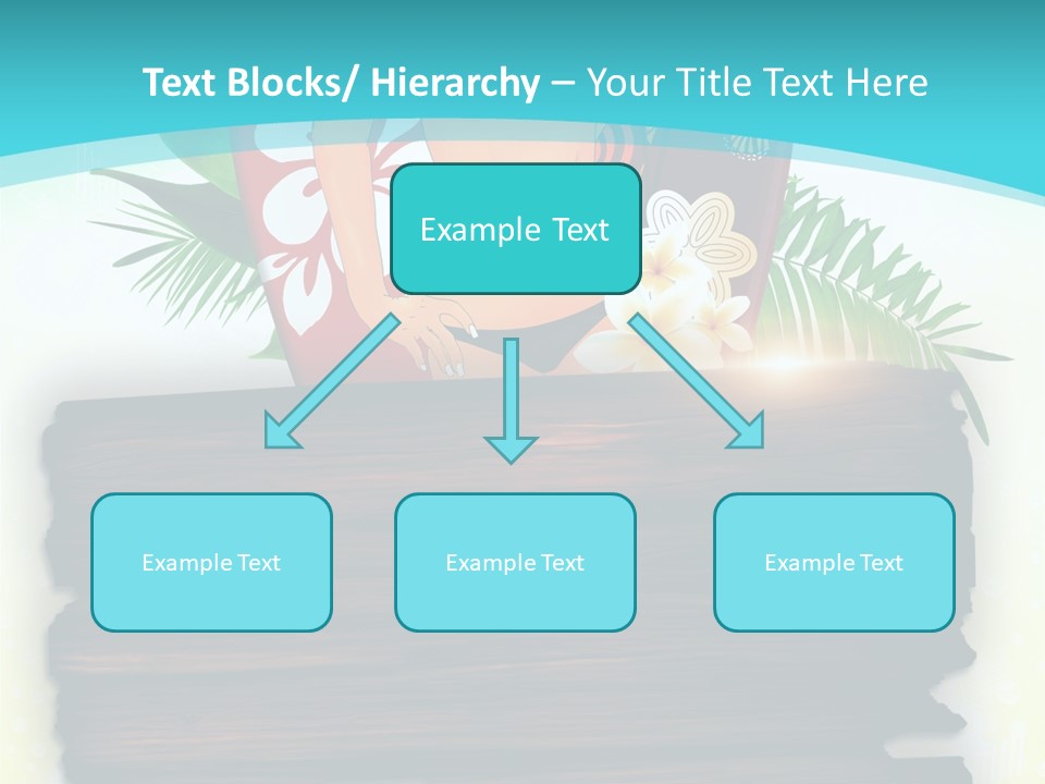 Tree Endless Water PowerPoint Template