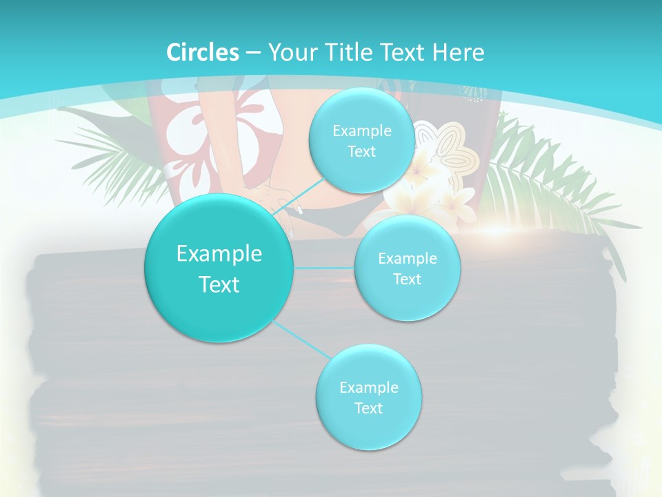 Tree Endless Water PowerPoint Template