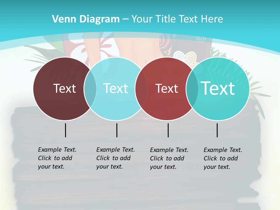 Tree Endless Water PowerPoint Template