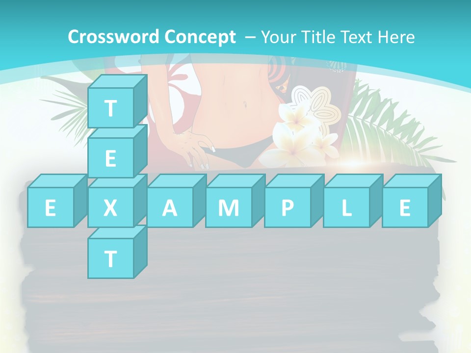 Tree Endless Water PowerPoint Template