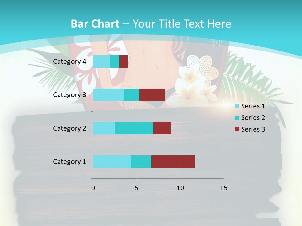 Tree Endless Water PowerPoint Template