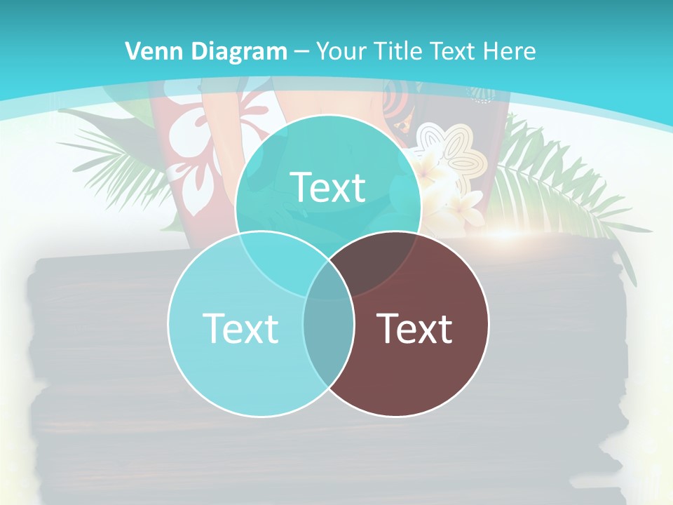 Tree Endless Water PowerPoint Template