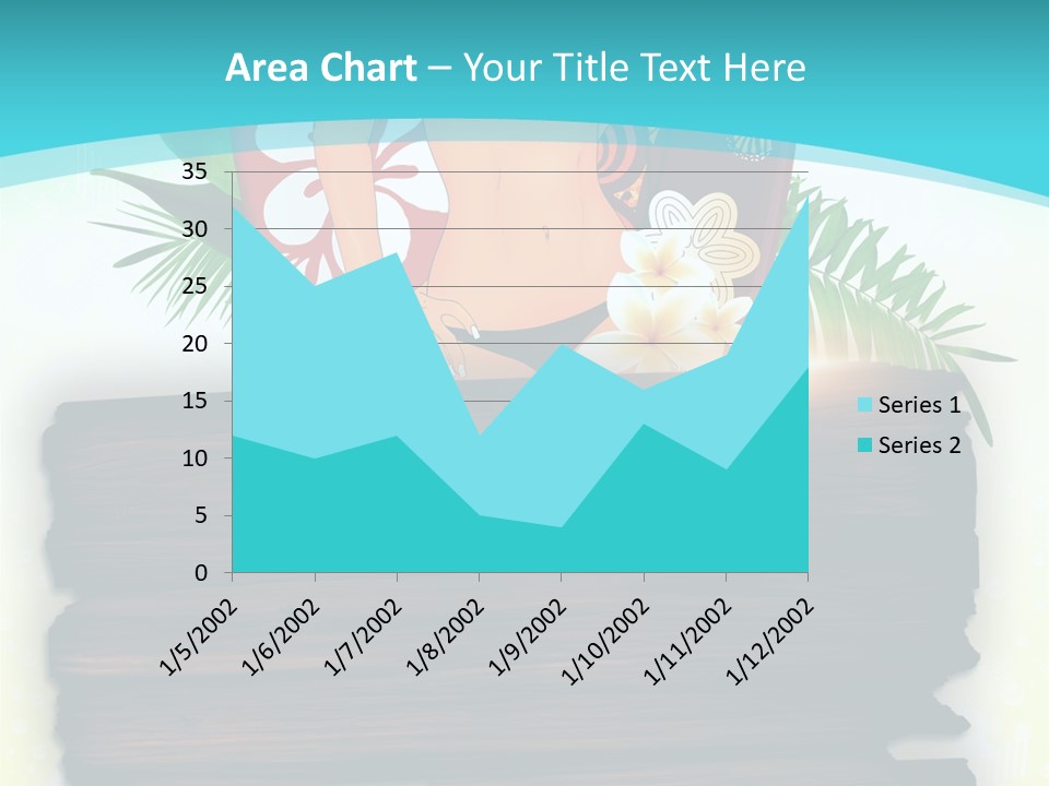 Tree Endless Water PowerPoint Template