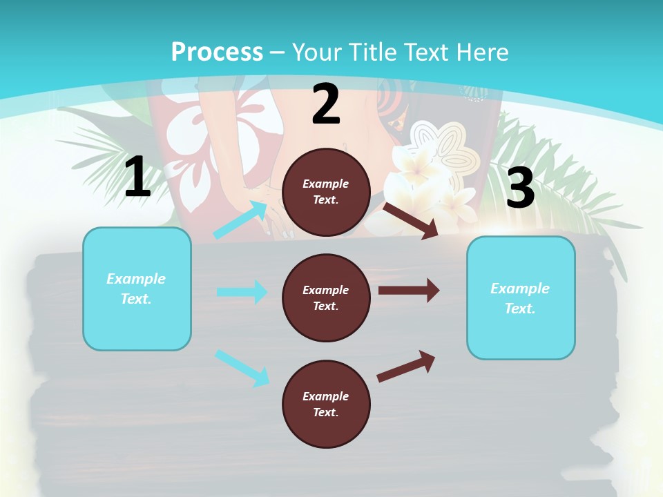 Tree Endless Water PowerPoint Template