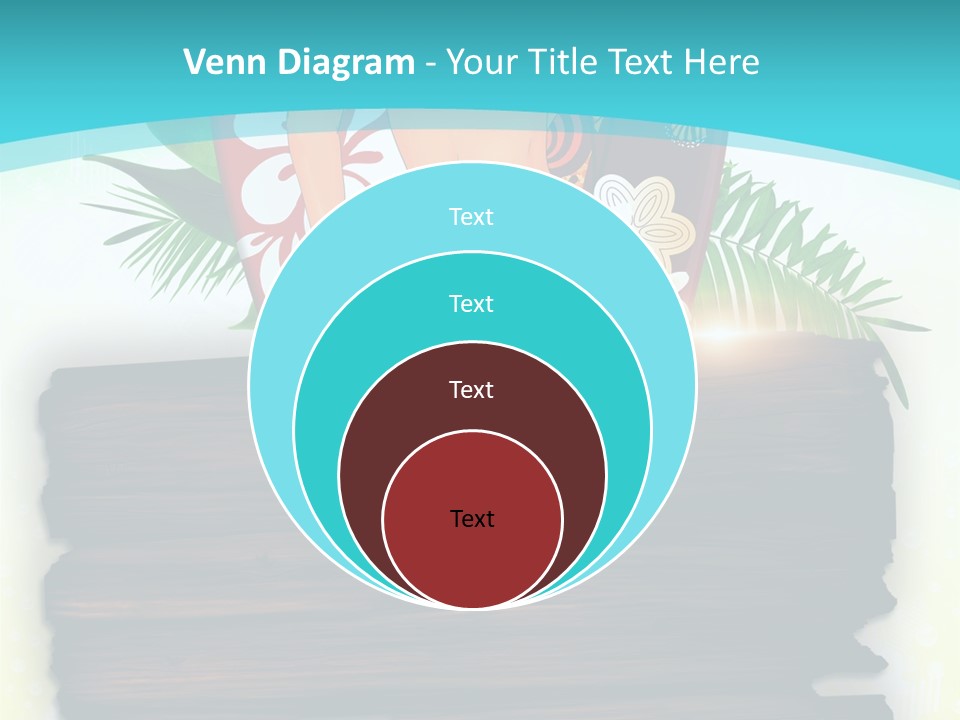 Tree Endless Water PowerPoint Template
