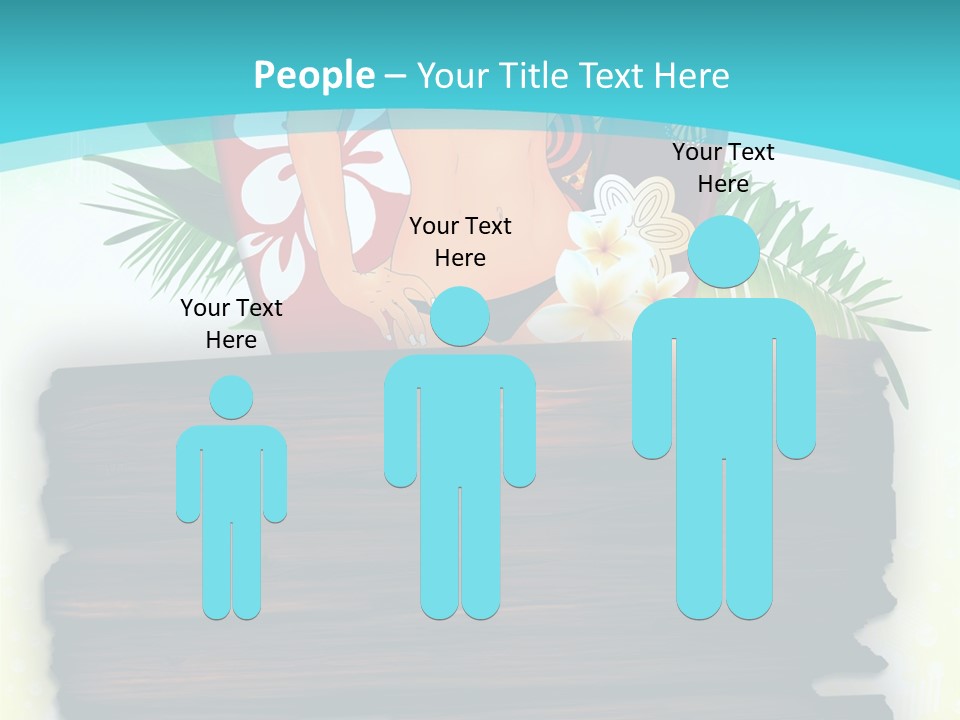 Tree Endless Water PowerPoint Template