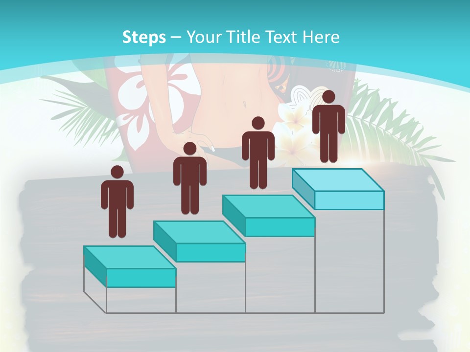 Tree Endless Water PowerPoint Template