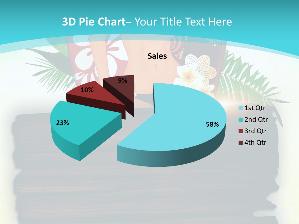 Tree Endless Water PowerPoint Template