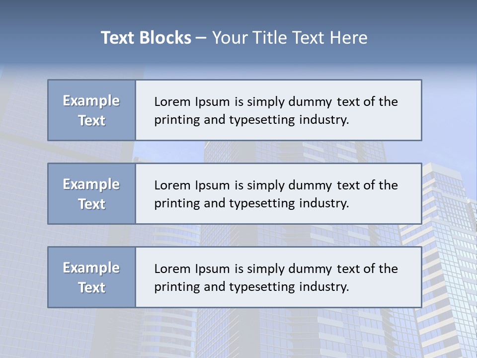 Politics Crisis Facade PowerPoint Template