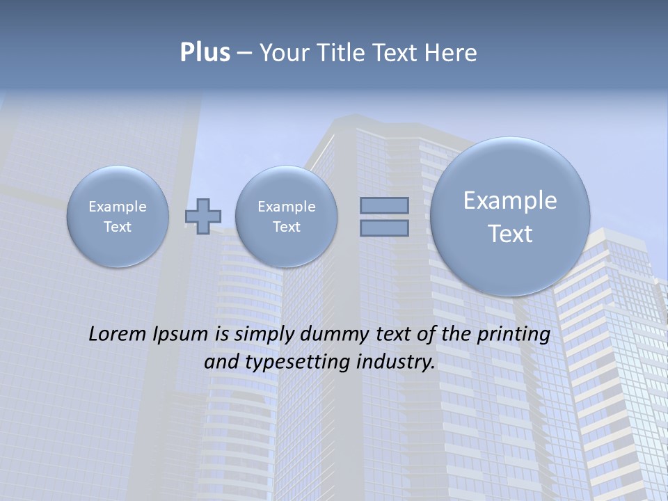 Politics Crisis Facade PowerPoint Template
