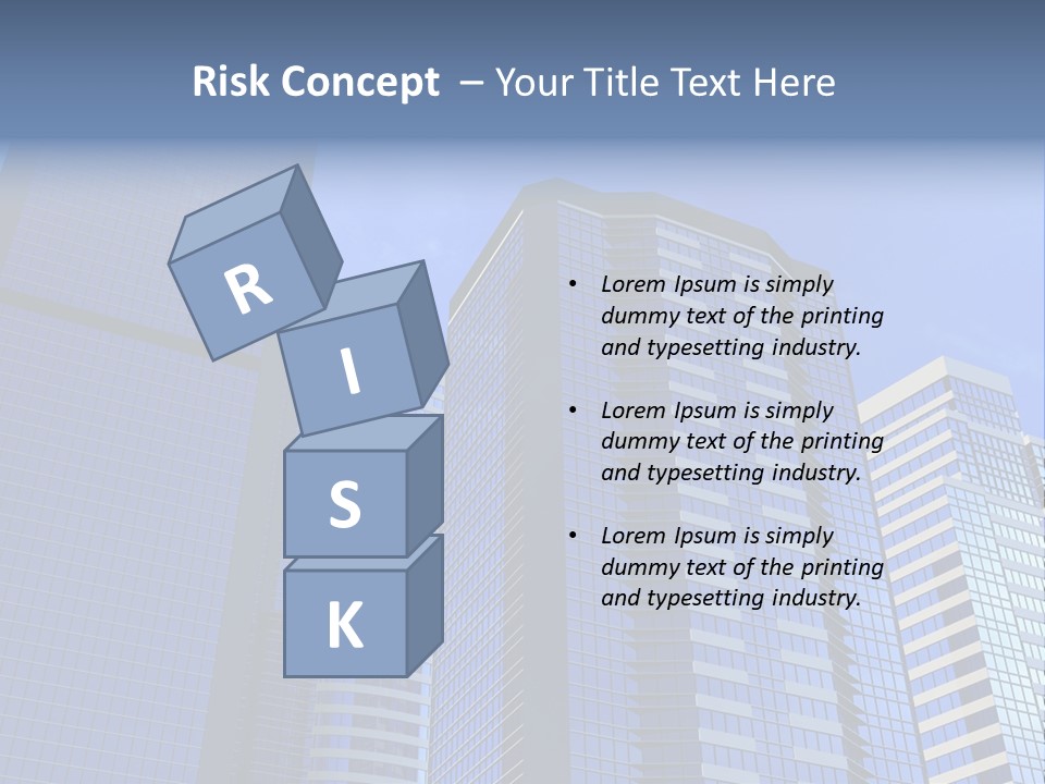 Politics Crisis Facade PowerPoint Template