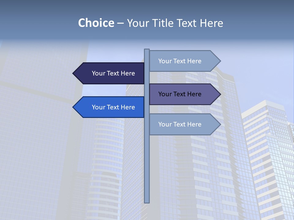 Politics Crisis Facade PowerPoint Template