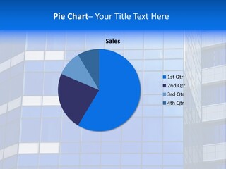 Real Estate Reflective Downtown PowerPoint Template