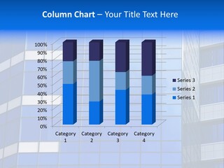 Real Estate Reflective Downtown PowerPoint Template