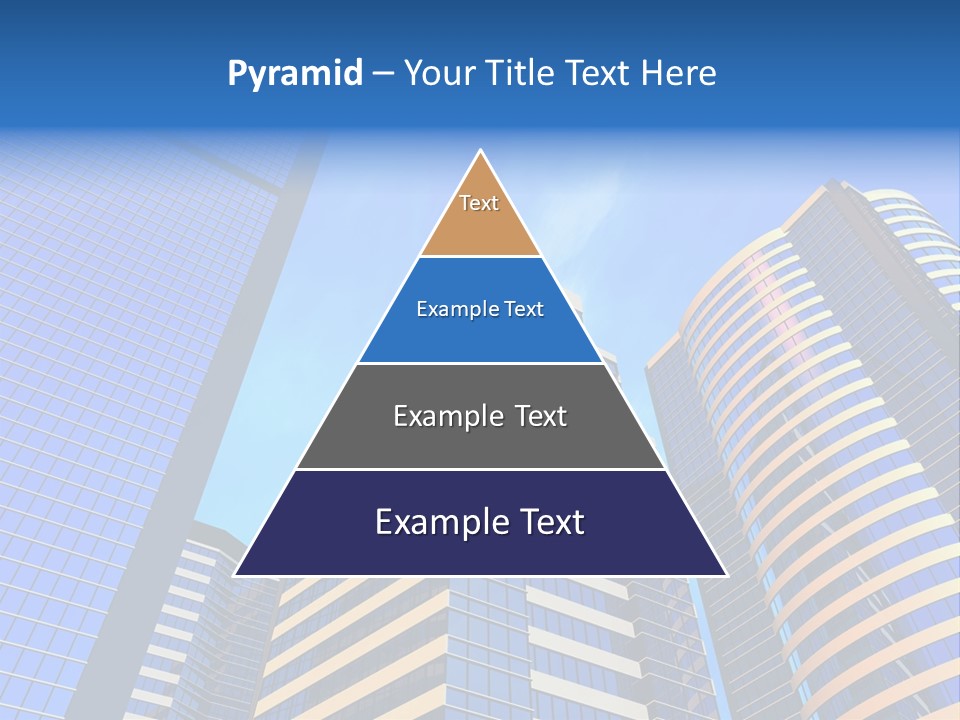 Azure Evening Built PowerPoint Template