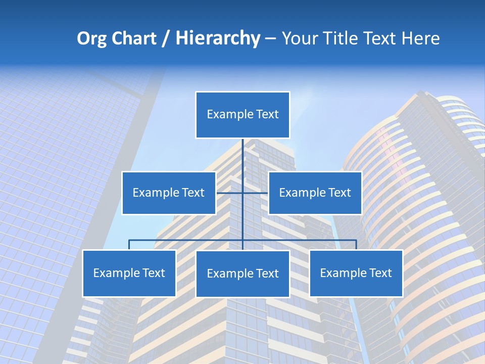 Azure Evening Built PowerPoint Template