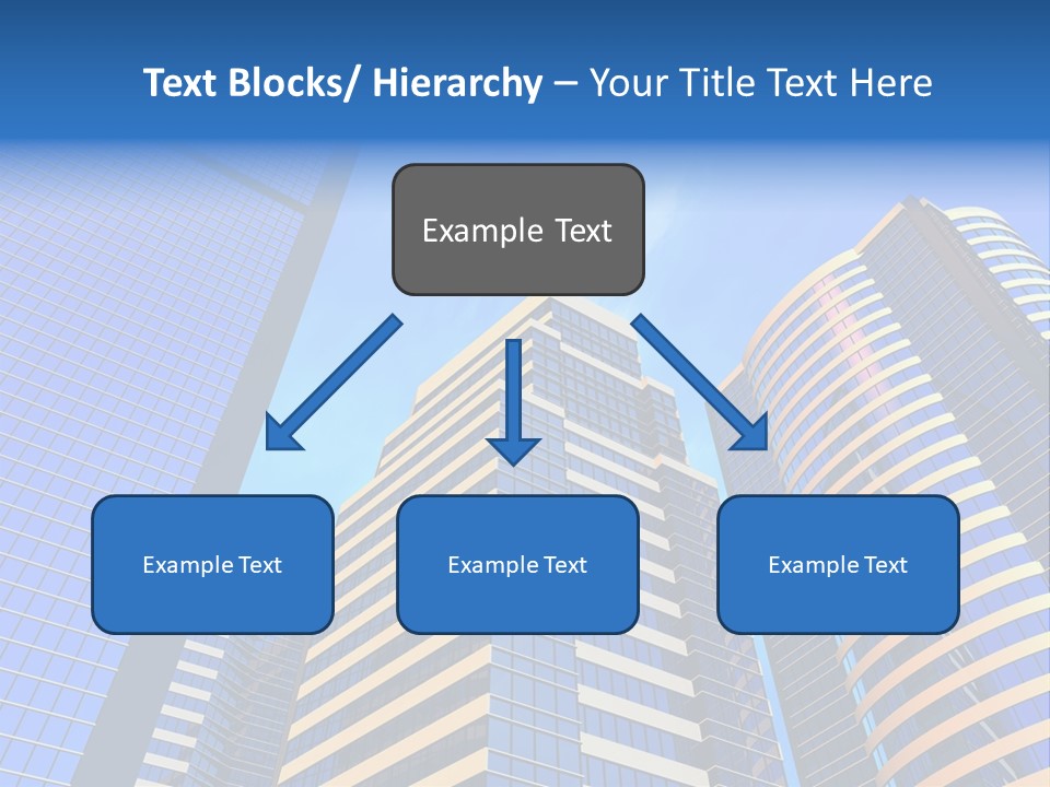 Azure Evening Built PowerPoint Template