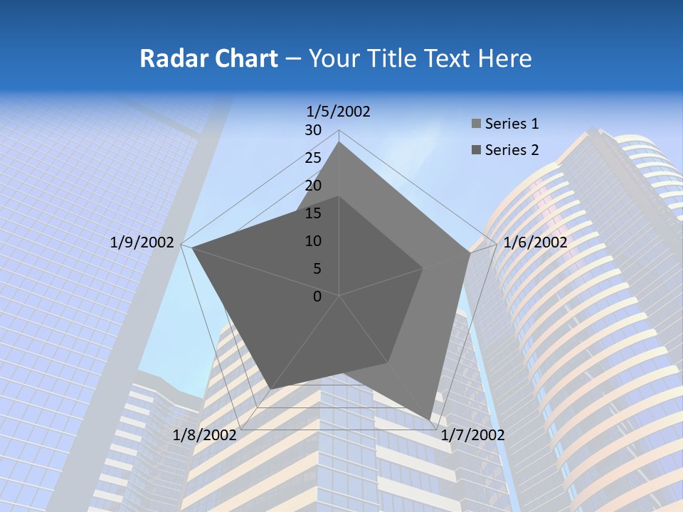 Azure Evening Built PowerPoint Template