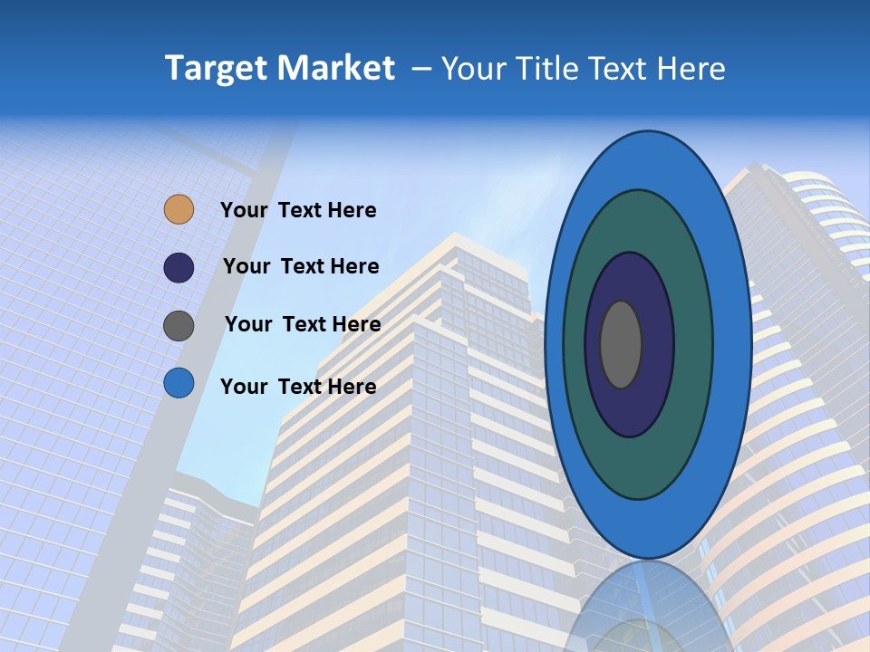 Azure Evening Built PowerPoint Template