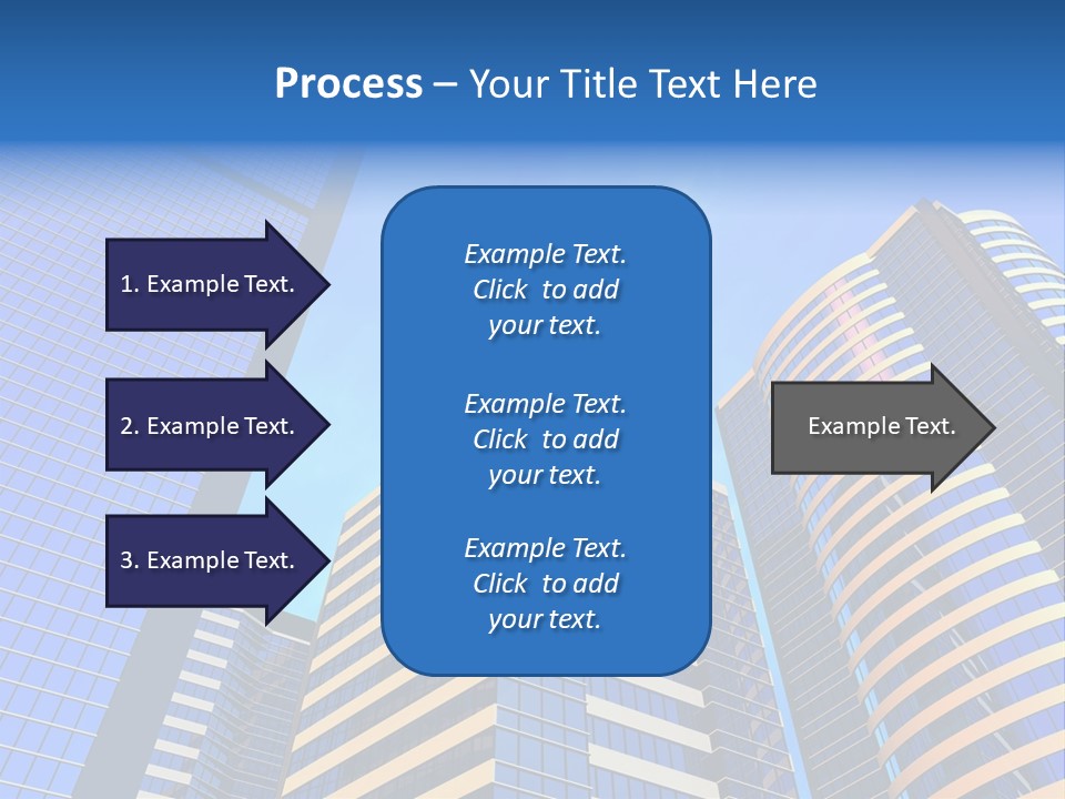 Azure Evening Built PowerPoint Template