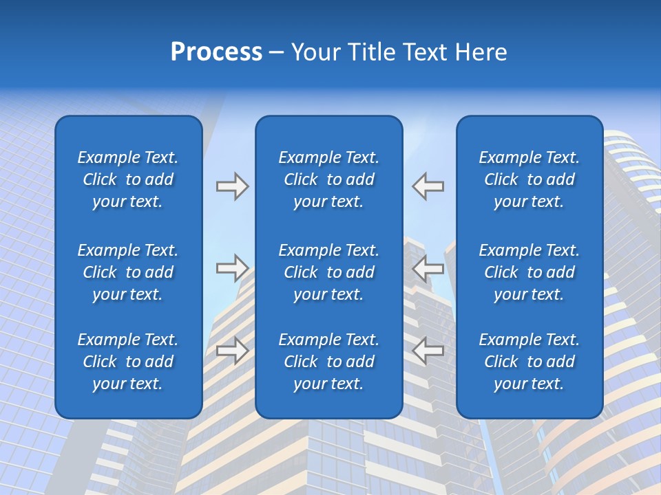 Azure Evening Built PowerPoint Template