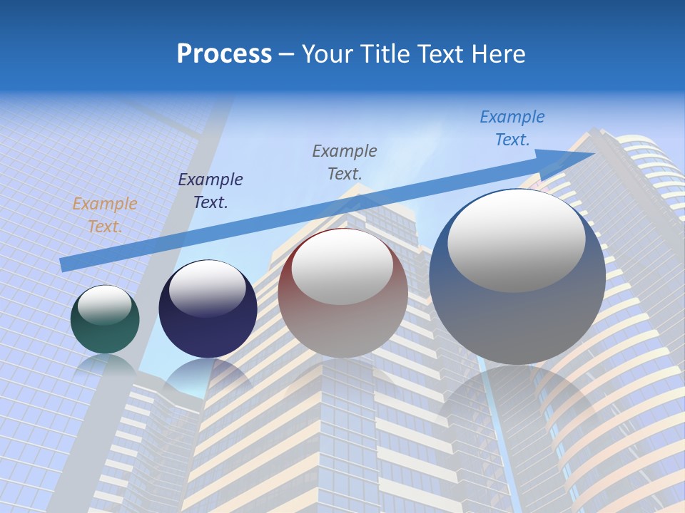 Azure Evening Built PowerPoint Template