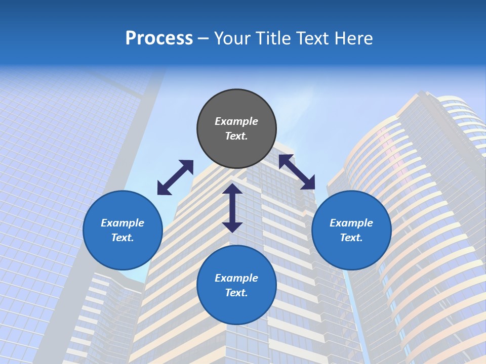 Azure Evening Built PowerPoint Template