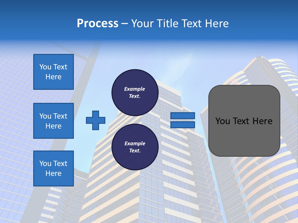 Azure Evening Built PowerPoint Template