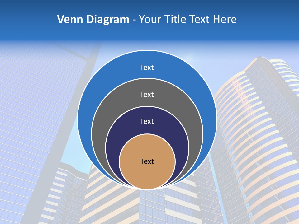 Azure Evening Built PowerPoint Template