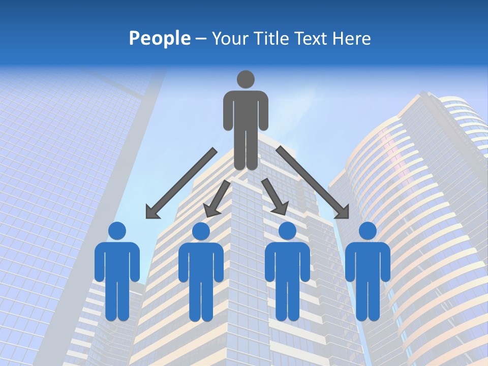 Azure Evening Built PowerPoint Template