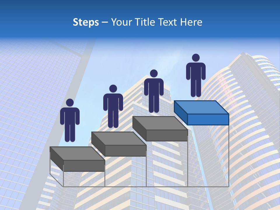 Azure Evening Built PowerPoint Template