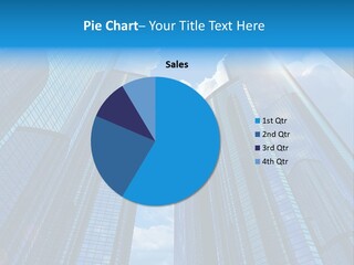 Skyscrapers Render Tall PowerPoint Template