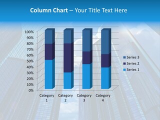 Skyscrapers Render Tall PowerPoint Template