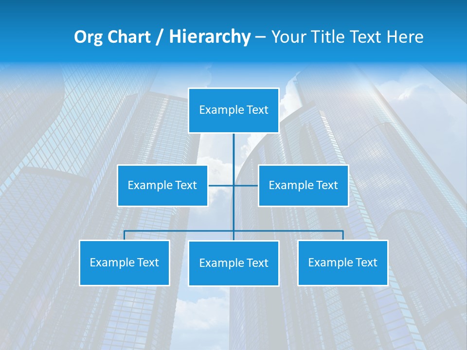 Skyscrapers Render Tall PowerPoint Template