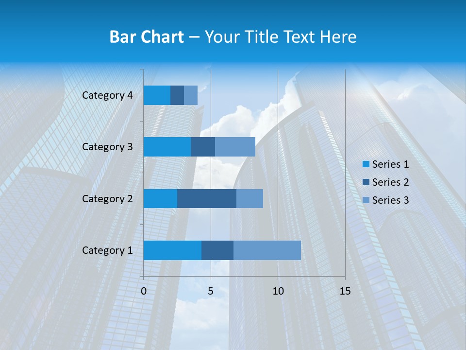 Skyscrapers Render Tall PowerPoint Template