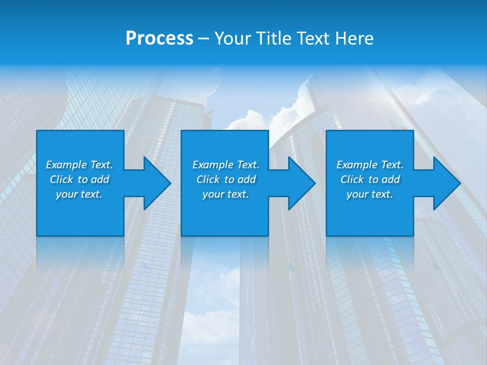 Skyscrapers Render Tall PowerPoint Template