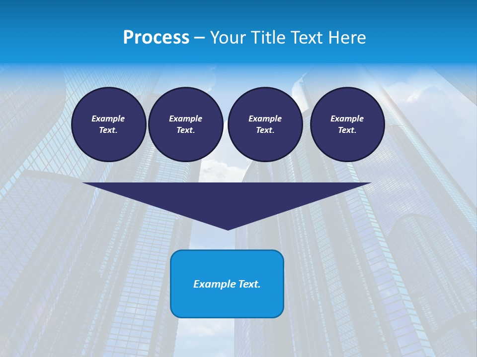 Skyscrapers Render Tall PowerPoint Template