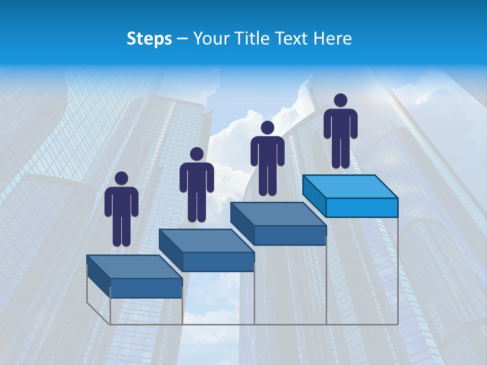 Skyscrapers Render Tall PowerPoint Template