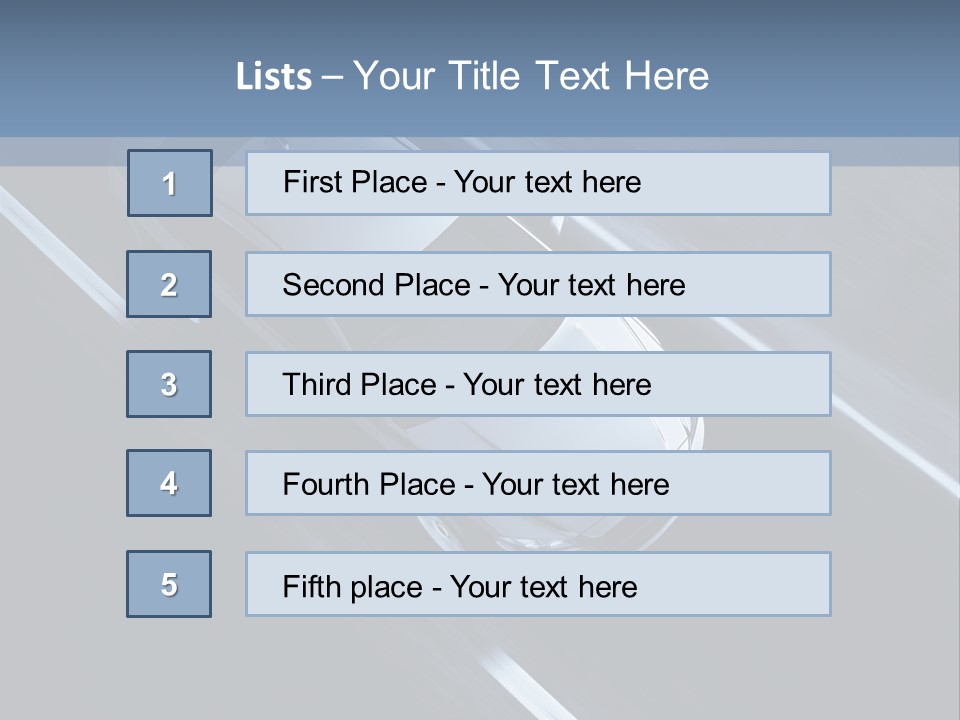 Punkte Landstra Stra PowerPoint Template
