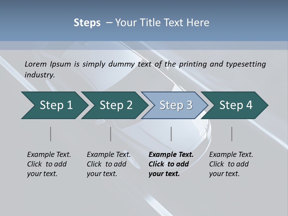 Punkte Landstra Stra PowerPoint Template