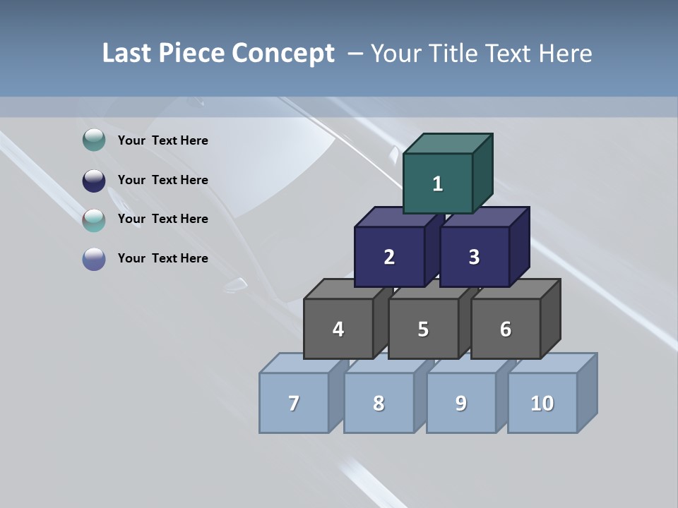 Punkte Landstra Stra PowerPoint Template