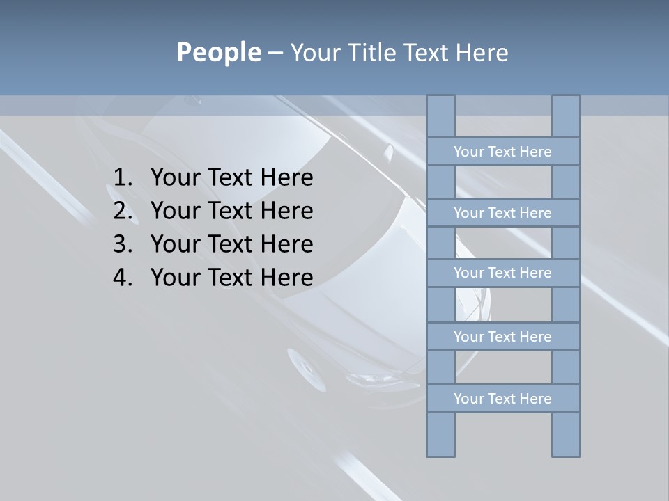 Punkte Landstra Stra PowerPoint Template