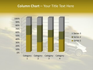 Bremsen Familie Gas Geben PowerPoint Template