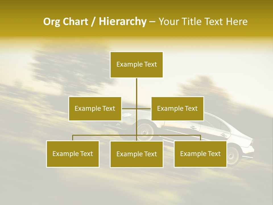 Bremsen Familie Gas Geben PowerPoint Template