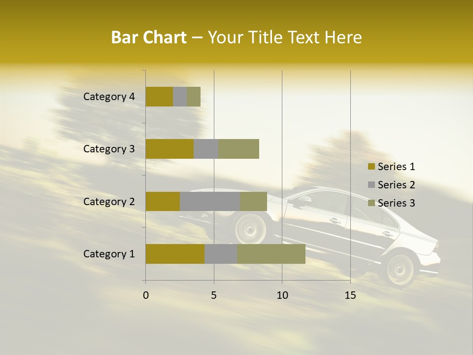Bremsen Familie Gas Geben PowerPoint Template